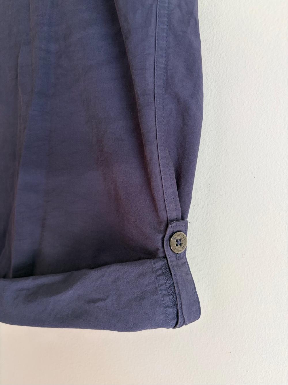 Columbia Women's Navy Blue Cropped Roll Cuff Pants Size 14 - Picture 3 of 9